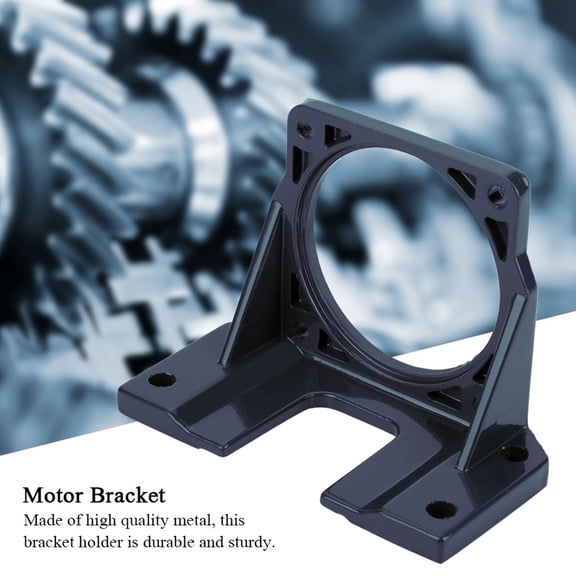 Suodoka High Hardness Black Auxiliary Motor Bracket Support Fixed Base Superior 12 inches / 30.48 cm Model 03 Hardware Brackets[cite: 1]