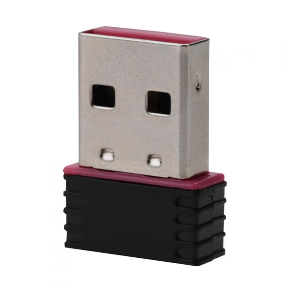 Suodoka High Speed USB 2.0 WiFi Adapter 300Mbps Wireless Network Card Transmitter Receiver Dongle Dual Units (0.8 inches / 2 cm) for Desktop Laptop PC Mac Linux Black