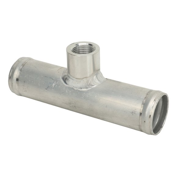 Suodoka Inline Radiator Hose Temperature Sensor Stable Connection 150mm / 5.9 inches Long Aluminum Alloy 0.7in Sensor Hole