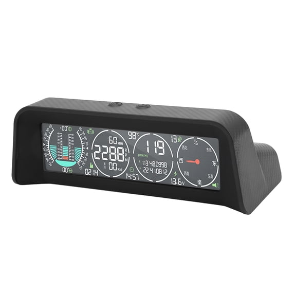 Suodoka Intelligent GPS OBD HUD Display Multifunction Dual Channel Screen Universal Replacement