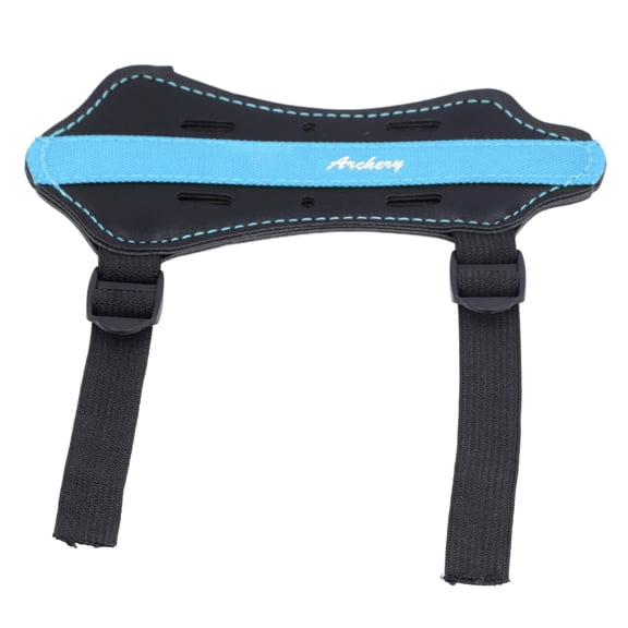 Suodoka Kids Archery Arm Guard, Adjustable Breathable Forearm Protector for Recurve Bow Hunting (Blue)