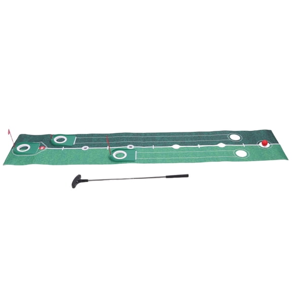 Suodoka Kids Toy Golf Club Mat Set Interactive Educational Chipping Practice Game for Training Enhance Concentration Motor Skills 24 Pieces Indoor Outdoor Recreational Play Set