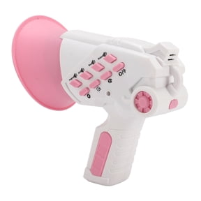 Suodoka Kids Voice Changing Device Handheld Funny Audio Effects Speaker with Megaphone Volume Control Multi Voice Changer Electronic Vocal Disguiser Toy for Girls Party Activity, Pink