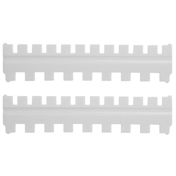 Suodoka Knitting Machine Needle Pusher 2pcs Set, Plastic Replacement Parts for Silver Reed SRP50 SRP60 SRP60N, Universal for Brother 4.5mm Pitch Models, 6.2 inches / 15.7 cm Length[cite: 1]
