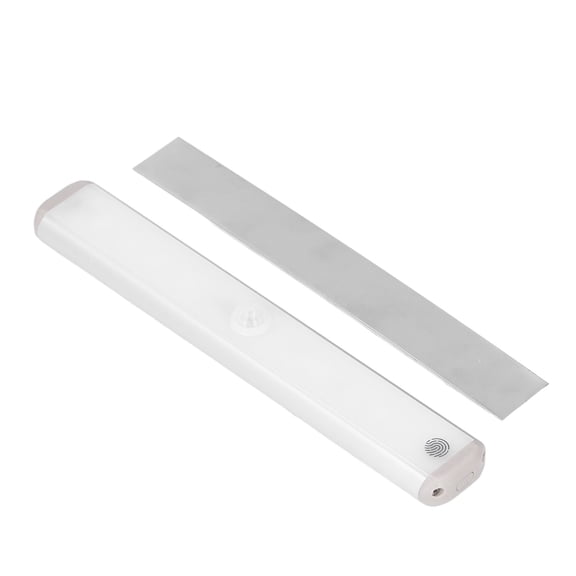 Suodoka LED Closet Light Under Cabinet Lighting Wireless Infrared Induction Motion Sensor Touch Control Stepless Dimming 24 LEDs Built-in Battery Magnetic Night Lamp, 7.48 inches / 19 cm