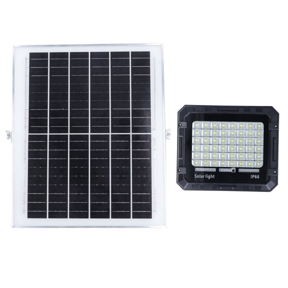 Suodoka LED Solar Light 48 LEDs 200W 2000LM Outdoor Solar Flood Light Dusk to Dawn Water Proof Security Light with Remote Control for Outside Yard Garden Shed Barn Porch Pathway (10.04 x 8.35 in)