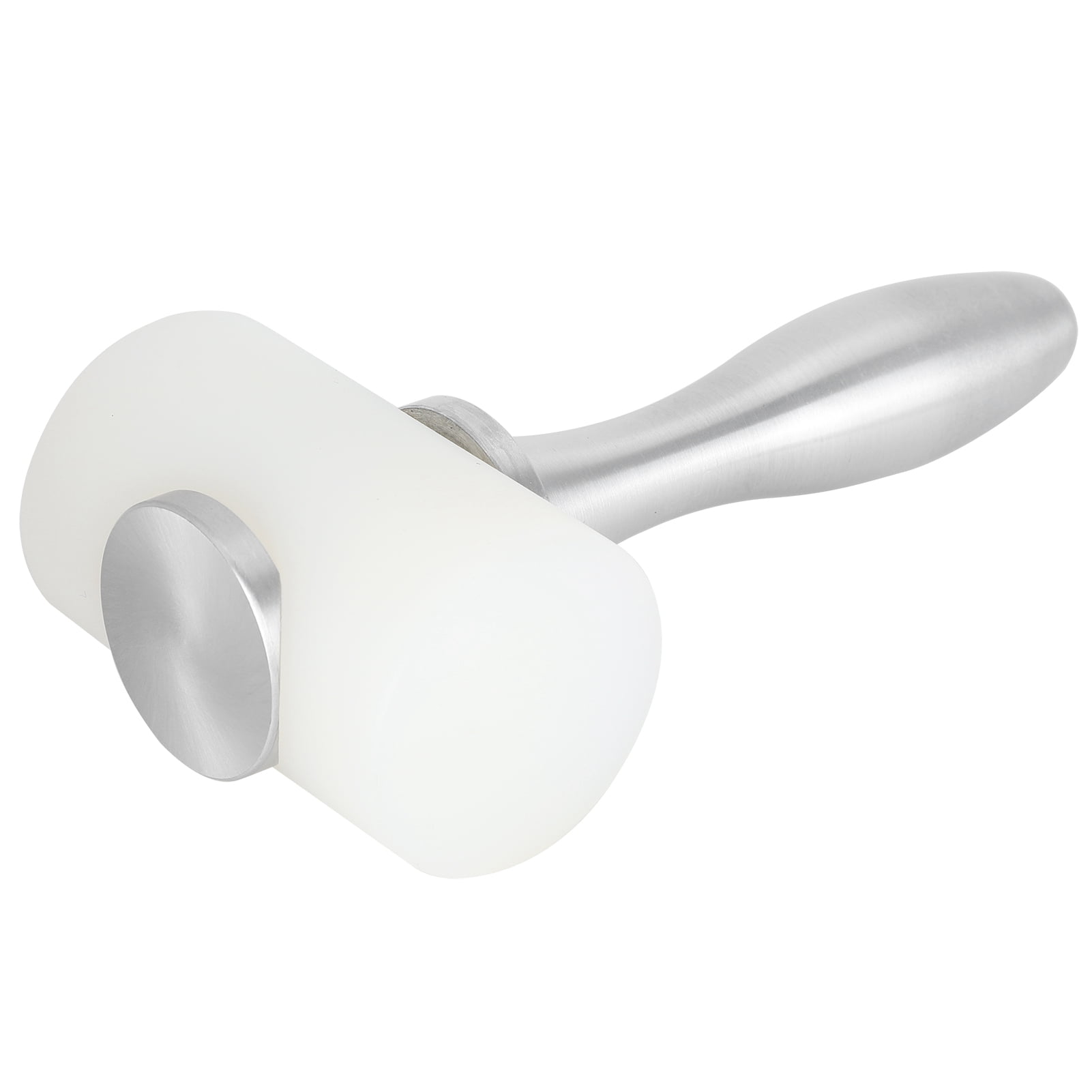 Suodoka Leather Craft Hammer Nylon Carving Engraving Punching Tool (Double Head White) 7.48 in / 19 cm