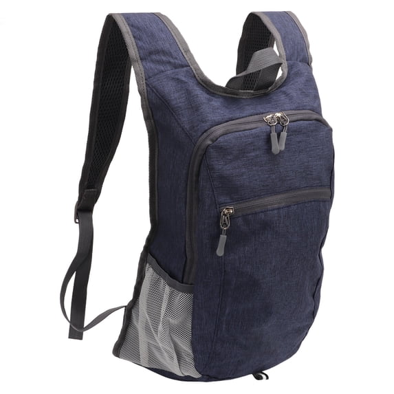 Suodoka Lightweight Packable Backpack Water Proof Travel Hiking Backpack Outdoor Sports Foldable Backpack Dark Blue (17.7 inches / 45 cm)
