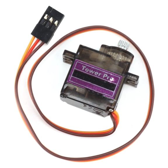 Suodoka MG90S Mini Servo 180 Degree Micro Servo for RC Remote Control Helicopter Boat Car Plane, Black