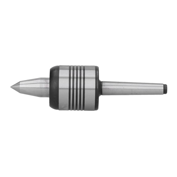 Suodoka MT1 Live Center Lathe Tool, 60 Degree Point 0.01mm Precision Steel Revolving Center Head, 5.3 in / 134 mm Length for Metal and Woodworking, T10 Alloy Steel Joint DIY Small Center Accessory