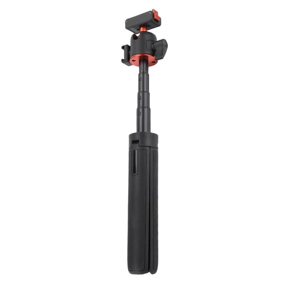 Suodoka Magnetic Camera Selfie Stick Tripod Stand for DJI OSMO ACTION 3 4 5 PRO Action Camera Mount, Extendable 20.9 inches / 53 cm Lightweight Aluminum Alloy Holder Monopod Accessories Black