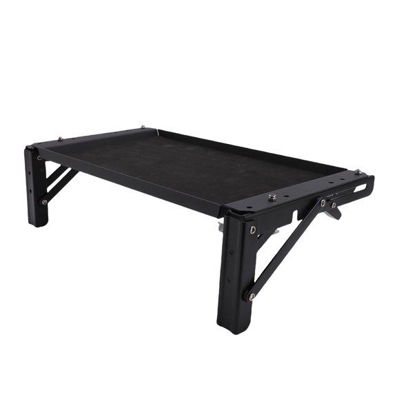 Suodoka Magnetic Tool Side Tray Aluminum Alloy Multifunctional Tool Side Table Storage Organizer for Maintenance Assembly Garage Workbench Workspace Black 16.54 inches / 42 cm Heavy Duty