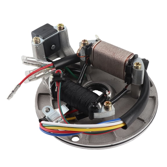 Suodoka Magneto Stator for 49cc 50cc 70cc 90cc 110cc 125cc Kick Start Dirt Bike Horizontal Engine Replacement Part (6.3 inches / 16 cm)