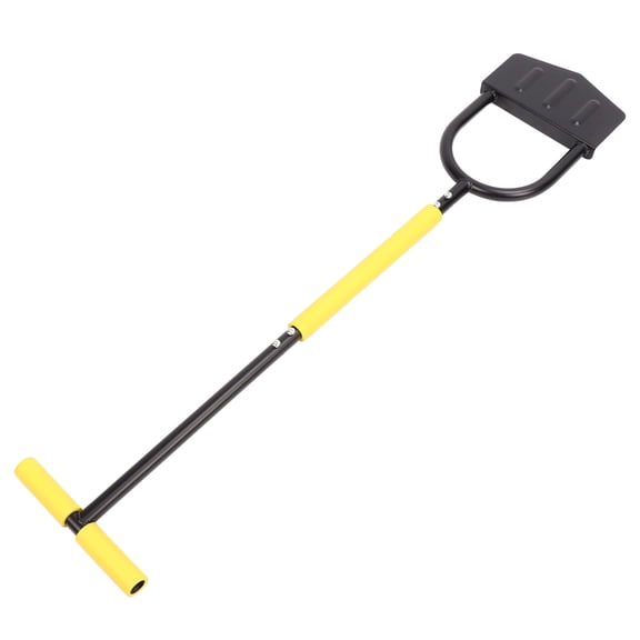 Suodoka Manual Lawn Edger Saw Tooth Half Moon Detachable Long Handle Hand Edging Tool for Step Garden Landscapes