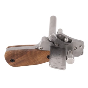 Suodoka Manual Leather Strip Cutter 304 Stainless Steel 10-60mm (0.39-2.36 inches) Leather Strip and Strap Cutter Tool for Handcraft DIY Leather Belt Cutter