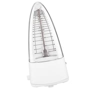 Suodoka Mechanical Metronome for Piano Guitar Drum Violin, Bullet Type Traditional Wind Up Metronome, 40-208 BPM, White 9.45 x 4.72 x 4.33 in / 24 x 12 x 11 cm