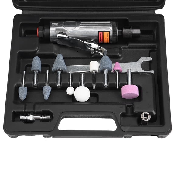 Suodoka Metal Pneumatic Sander Machine Polishing Grinder Set (6.1 inches / 15.5 cm)
