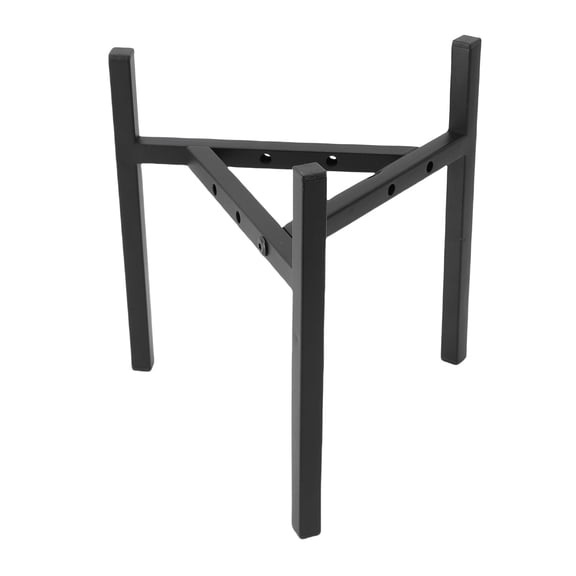 Suodoka Mid Century Modern Adjustable Metal Plant Stand Outdoor & Indoor Heavy Duty Iron Flower Pot Holder Rack Corner Planter Display Shelf (10 inches / 25.4 cm)