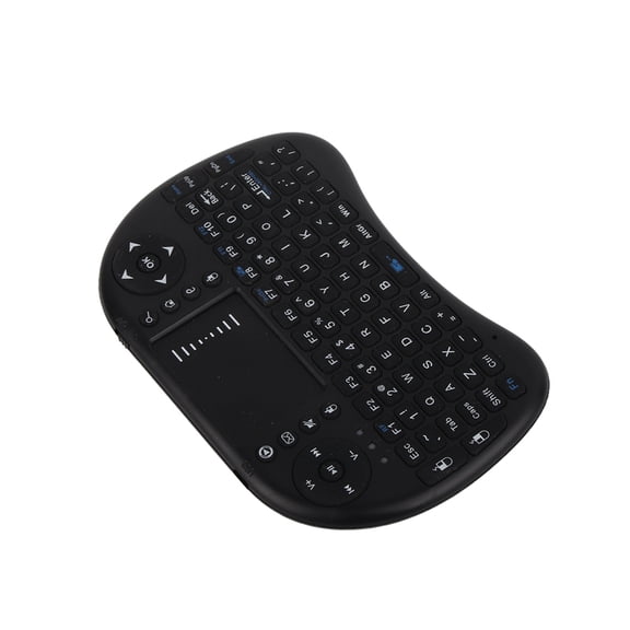 Suodoka Mini 2.4GHz Wireless Keyboard and Mouse Remote Combo Multi-Functional 83 Keys Touch Handheld Keypad for PC Smart TV Android Box (5.9 x 3.9 in / 15 x 10 cm)
