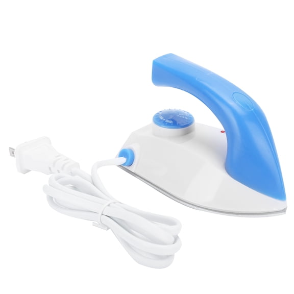 Suodoka Mini Electric Iron with Temperature Control, Portable Clothes Ironing Machine for Home & Travel, 220V, White