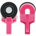 thumbnail image 1 of Suodoka Mini Manual 3D Embossing Label Maker Decorative Tape Maker for Handbook DIY Crafting Includes 2 Tapes 0.35 inches / 9 mm Pink, 1 of 9