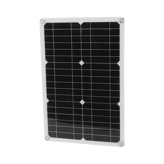 Suodoka Monocrystalline Solar Panel with Water Pump & Battery Box 20W 18V High Conversion Kit (22 inches / 56 cm)