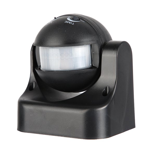 Suodoka Motion Detector Sensor Switch 110-240V Wide Angle Infrared PIR Wall Switch Waterproof Outdoor Body Motion Sensor Switch for LED Security Lights, 10 inches / 25.4 cm