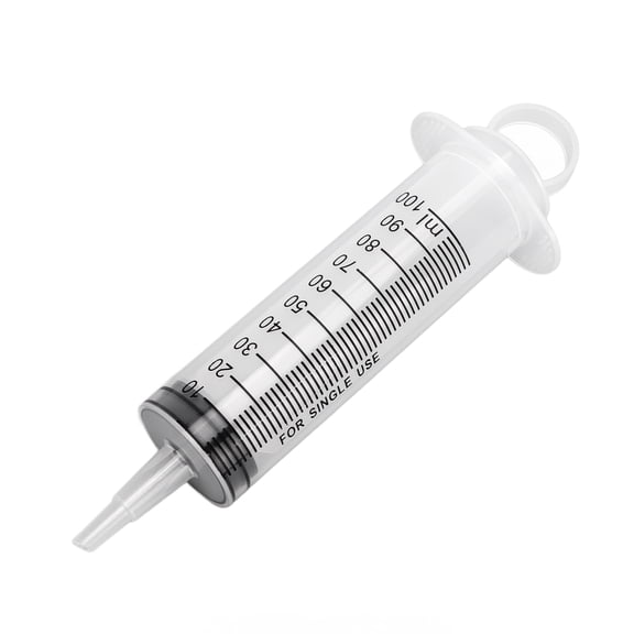 Suodoka Motorcycle Hydraulic Disc Brake Bleed Kit with 100ML Syringe & 14.57 inches / 37 cm Hose - Universal Automotive Specialty Tool for Motorbikes, Scooters, Dirt Bikes & Quads Maintenance