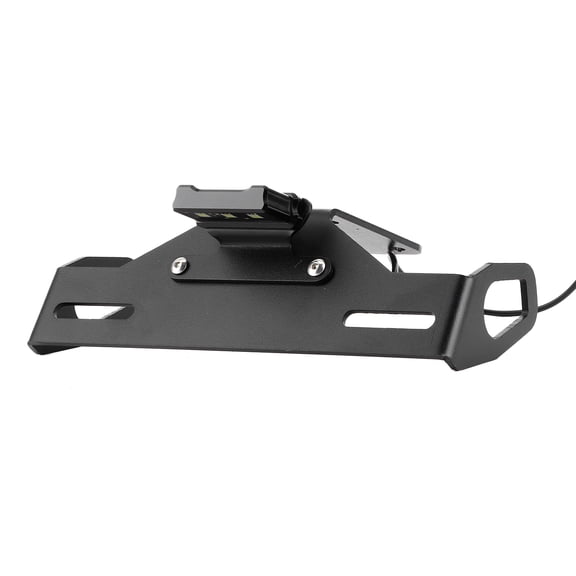 Suodoka Motorcycle License Plate Holder Tail Tidy Fender Eliminator Bracket Kit with 5050 White LED Light Rear Mount For Kawasaki Z1000 2014-2017 & Z1000R 2018-2019 Replacement Parts [cite: 2, 7]