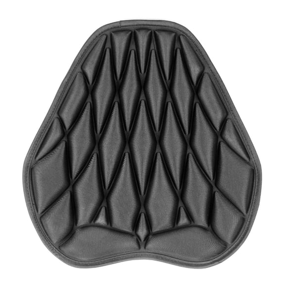 Suodoka Motorcycle Seat Cushion Breathable Pressure Relief Seat Cover Shock Absorbing Pad for Long Rides L Size Waterproof EVA Thickened Sunscreen Pad