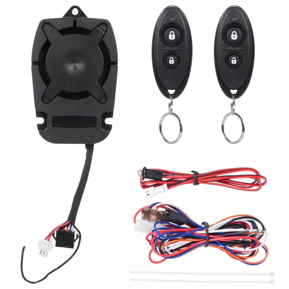 Suodoka Motorcycle Security Kit, Anti-Theft Car Device Alarm System with Remote[cite: 1]