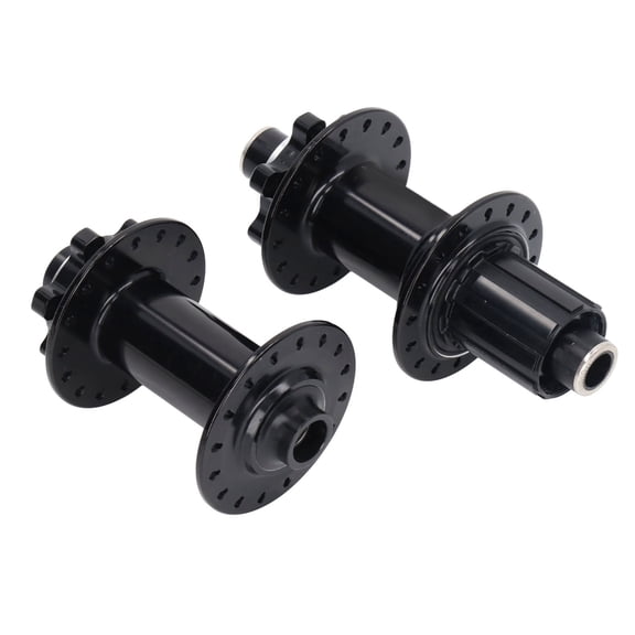 Suodoka Mountain Bike Disc Brake Hubs, Premium Aluminum Alloy Front Rear Bicycle Hub Set, 32 Holes 4 Bearing High Performance Cycling Components Pack of 2 (5.8 inches / 14.8 cm)