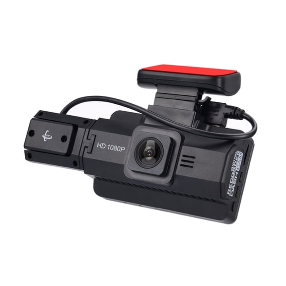 Suodoka Multi-Language Dual Lens Car Video Recorder Auto Dash Cam 170 Degree Wide Angle Camera with Night Viewing Loop Recording Motion Detection 3.0in Screen