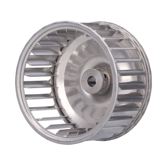 Suodoka Multi Wing Centrifugal Wheel Blower Motor Galvanized Sheet Power Tool Accessories Replacement 4 inches / 96 mm Diameter 1.9 inches / 48 mm Height Blower Wheels for Appliances
