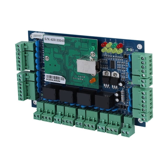 Suodoka Network TCP/IP Access Control Panel Board Reader for Wiegand 4 Door Use Security System (7.0 in / 17.8 cm)