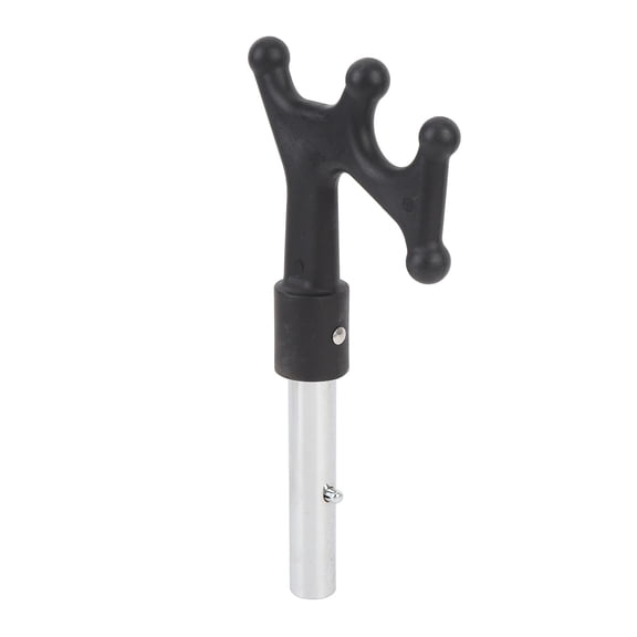 Suodoka Nylon Boat Hook Attachment Lightweight Versatile Unbreakable Telescopic Replacement Boat Hook End for Mooring Yacht Boat Kayak Docking Aid Replacement Part (8.66 inches / 22.0 cm)