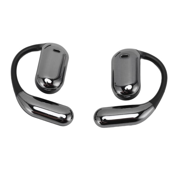 Suodoka OWS Bone Conduction Wireless Bluetooth Translation Earphones, Noise Cancelling Ear Hooks for AI Real-Time Language Translation, Long Battery Life Earbuds, 2.82 oz / 80 g