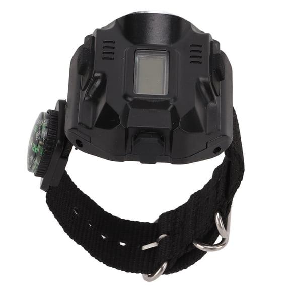 Suodoka Outdoor Wrist Watch Torch Light USB Rechargeable LED Flashlight for Camping with Built-in Battery