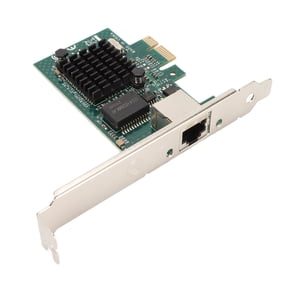 Suodoka PCI Express X1 Network Card Single Port Plug and Play PCB 1G Ethernet LAN Card Server Adapter BCM5751 Chip for Windows Linux VMware (7.09 inches / 18 cm)