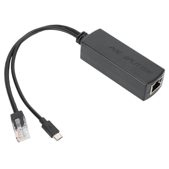 Suodoka POE Splitter Power Supply Module USB Standard Isolation Separator Cable 48V to 5V (5.51 inches / 14 cm)