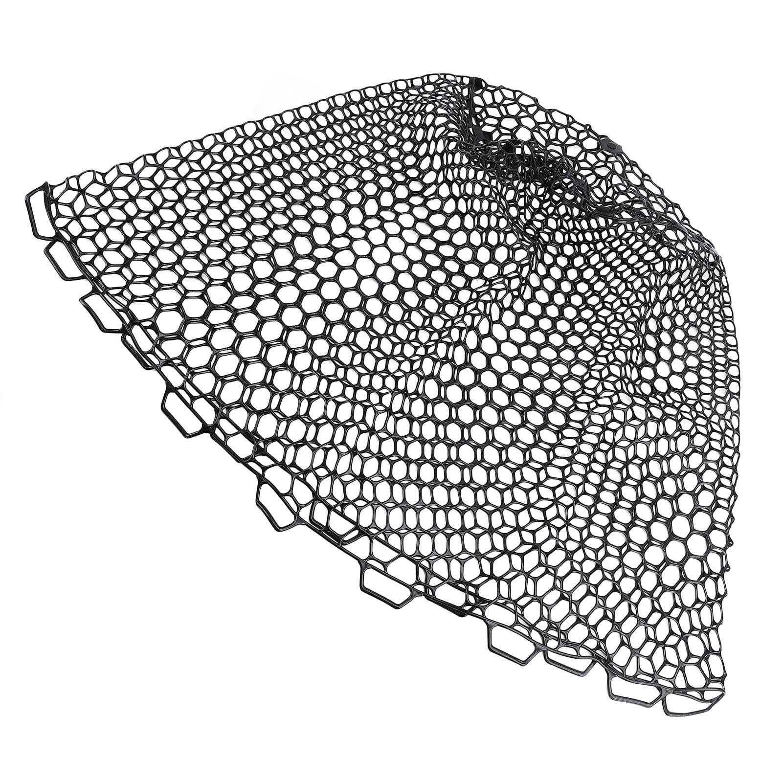 Suodoka PVC Fishing Replacement Net Deepened Accessory Tool 31.1 inches / 79 cm Depth Fly Fishing Mesh for Freshwater Saltwater Landing Net Head Gear for Anglers