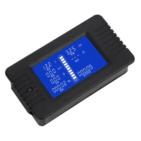 Suodoka PZEM-015 Multifunctional Digital Battery Tester Monitor LCD Display Current Voltage Power Meter with 200A Shunt (5.1 inches / 13 cm)