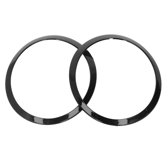 Suodoka Pair Headlight Trim Ring Glossy Black Left Right Replacement for Cooper R55 R56 2007-2015 14.96 inches / 38.00 cm[cite: 1]