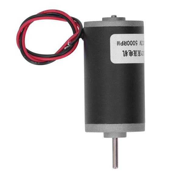 Suodoka Permanent Magnet Motor DC 12V Reversible CW CCW Large Torsion High Speed Electric Motor 5000RPM