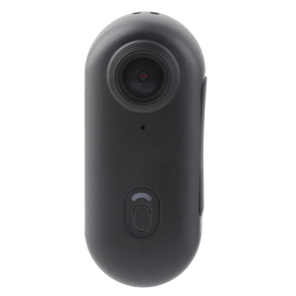 Suodoka Pet Collar Camera 1080P HD Wireless Wide Angle Magnetic Wearable Video Recorder Small Action Camera with Back Clip Black (1.1 inches / 28 mm)