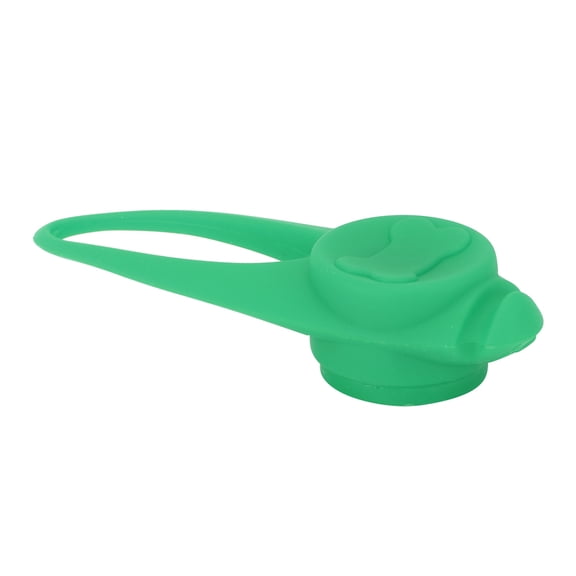 Suodoka Pet Safety LED Light Pendants Dog Collar Silicone Clip-on Light for Night Walking Green, Waterproof and Reflective for Dogs Cats, 5.51 inches / 14 cm, Built-in 240mAh Battery