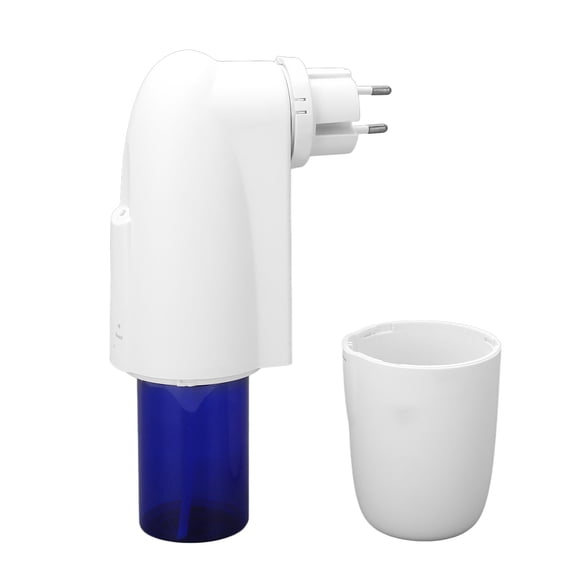 Suodoka Plug in Essential Oil Diffuser 100ml Bluetooth APP Light Sensing Portable Smart Nebulizing Air Machine for Home SPA, White [cite: 13]