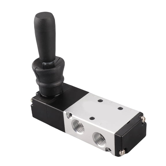 Suodoka Pneumatic Manual Control Valve 5 Port 3 Position Hand Lever Valve 0~0.8Mpa 4H230C-08 Alloy Material