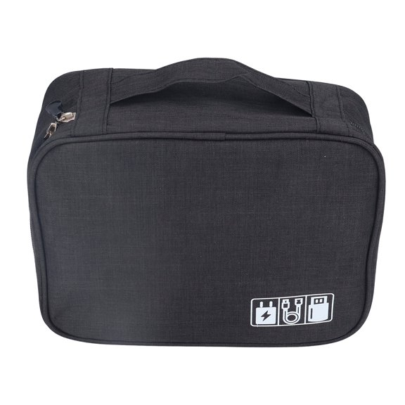 Suodoka Portable Coffee Maker Storage Bag Multifunctional Travel Case, Black (9.8 inches / 25 cm)
