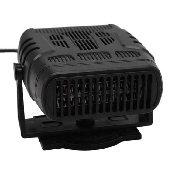 Suodoka Portable Electric Car Heater Defroster Demister for Windshield Window, 24V 120W Dual Use 2 Modes Heating Fan with Angle Adjustment, Fireproof ABS Material, 4.6 x 3.9 in / 11.8 x 10 cm
